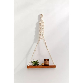 Mua 1 dây treo tường trang trí để lọ hoa chậu cây vật phẩm macrame handmade