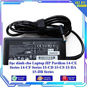 Sạc dành cho Laptop HP Pavilion 14-CE Series 14-CF Series 15-CD 15-CS 15-DA 15-DB Series - Kèm Dây nguồn - Hàng Nhập Khẩu