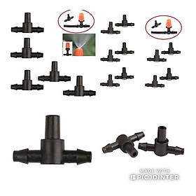 Mua KHỚP NỐI T6 DÙNG NỐI ỐNG PHUN SƯƠNG 4/7mm VÀ GẮN ĐẦU BÉC PHUN NHỰA 6mm 20 cái