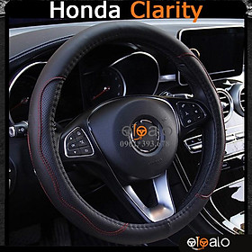 Bọc vô lăng volang xe Honda Clarity Hybrid da PU cao cấp BVLDCD - OTOALO