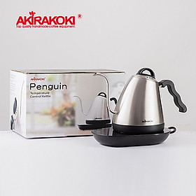 Bếp ấm đun siêu tốc giữ nhiệt AKIRAKOKI PENGUIN 600ml