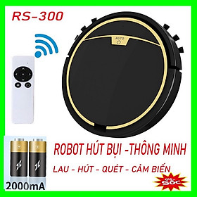 Mua Robot Hút Bụi Tự Động Thông Minh RS300 Điều Khiển Với Nhiều Chế Độ Lau Khô Uớt