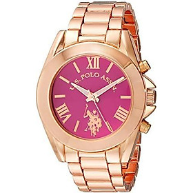 U.S. Polo Assn. Women's USC40049 Rose Gold-Tone Watch