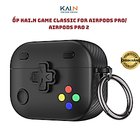 Ốp Case Bảo Vệ Kai.N Game Classic Case cho Airpods Pro 2/ Airpods Pro, Kèm Móc Khóa_ Hàng Chính Hãng