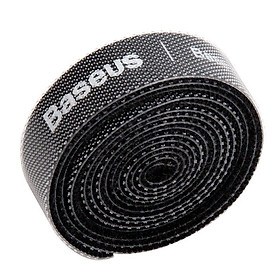 Dây Velcro (dán/ xé) dùng cố định cáp Baseus Rainbow Circle Velcro Straps ( Reusable Cable Tie Fastening Tape Wire Organizer ) - Hàng Chính Hãng Baseus