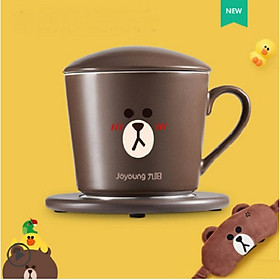 Cốc làm nóng siêu tốc JOYOUNG Line Friends với lớp tráng giữ nhiệt