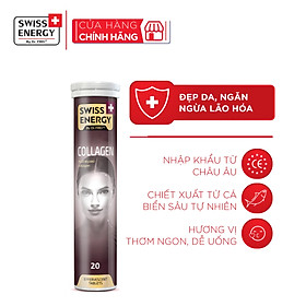 VIÊN SỦI BỔ SUNG COLLAGEN SWISS ENERGY (20 Viên/ Tuýp)