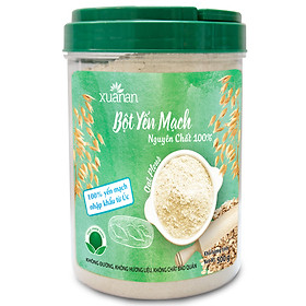 Bột Yến Mạch Nguyên Chất Xuân An hũ 500g