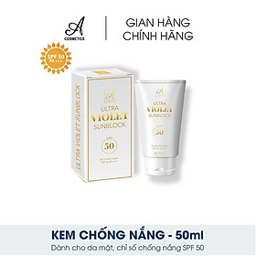 Kem chống nắng ULTRA VIOLET SUNBLOCK SPF 50+ PA+++