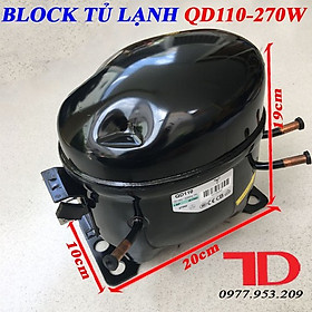 Block tủ lạnh QD110 270W từ 650L đến 800L