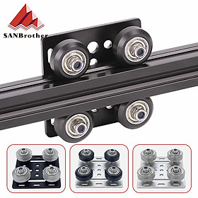 2020 V-openbuilds Wheels v Tấm Gantry Đặt ròng rọc tấm trượt đặc biệt cho 2020 /2040 V-slot ALUMILES