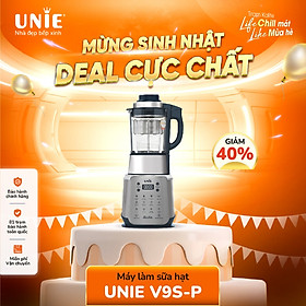 Mua  Hàng chính hãng  Máy làm sữa Unie V9S Pro 1 75L - Động cơ SR9 cải tiến siêu êm  xay mịn tuyệt đối - Bảo hành 5 năm động cơ