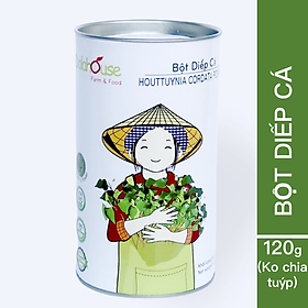 Bột Diếp Cá Sấy Lạnh Dalahouse - Nguyên Chất 100% (100% Natural Houttuynia cordata Powder)