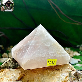 Hình ảnh Kim tự tháp phong thủy NHA SAN T632 Ý nghĩa và ứng dụng - 1.07kg (8 x 10 cm)