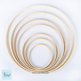 Mua Vòng tre làm dreamcatcher  macrame  handmade  treo nôi (đủ size từ 10cm đến 60cm