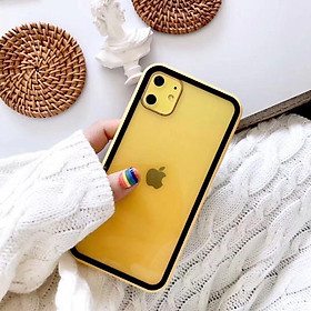 Ốp Lưng Cho iPhone 6/6S/6Plus/6SPlus/7/8/7Plus/8Plus/X/XS/XSMax/11/11Pro/11ProMax chất liệu TPU 6 Màu - Mã TZAC261