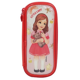 Bóp Viết Teen 542-2 - Mẫu 1 - Màu Đỏ