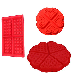 Creative Silicone Waffle Muffin Mold Cake Mold Diy Baking Tools Waffle Mould