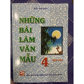 Những bài làm vẵn mẫu lớp 4/2