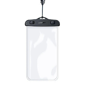 Ugreen UG60959LP186TK Túi đựng điện thoại chống nước tiêu chuẩn IPX 8 độ sâu 10m - trong suốt cho màn hình từ 4 đến 6.5 inch - HÀNG CHÍNH HÃNG
