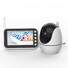 Máy báo khóc Baby monitor mbk502 màn hình lớn, HD720p, xoay 360o
