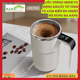 Mua CỐC THÔNG MINH TỰ ĐỘNG KHUẤY TỪ TÍNH VÀ CẢM BIẾN ĐO NHIỆT ĐỘ DÙNG ĐA NĂNG  BAHAMAR  công suất mạnh trộn tốc độ cao giúp đồ uống không vón cục  rất mịn mượt có mànhình cảm ứng LCD hiển thị nhiệt độ