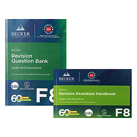 Combo Sách ACCA F8  Revision Question Bank Và Revision Essential Handbook