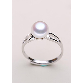 Nhẫn Bạc nữ đính ngọc trai N1010 Bảo Ngọc Jewelry