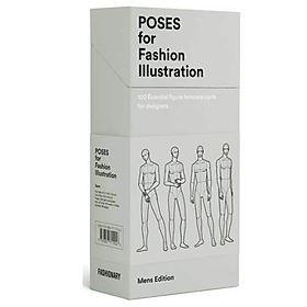 Download sách Poses for Fashion Illustration - Mens