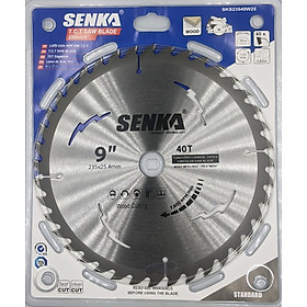 Mua 1 Lưỡi cưa hợp kim SENKA CẮT GỖ 235mm cốt trong 25.4mm  chọn 24 răng  40 răng  60 răng