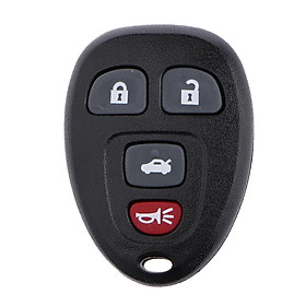 4 Buttons Remote Control Key Shell Cover for Chevy Chevrolet Pontiac Saturn