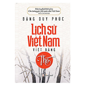 Sách Lịch Sử Việt Nam Viết Bằng Thơ