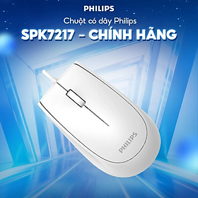 Chuột có dây Philips SPK7217 - Hàng Chính Hãng