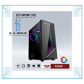 Mua Case KA33 Đen (ATX) (có sẵn LED RGB)