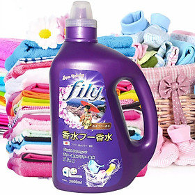 Nước Giặt xả Thái FILY Nhật Tím 3,5 Lít Lưu Hương Nước Hoa Pháp Thơm Lâu