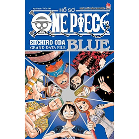 Sách - hồ sơ one piece - blue grand data file