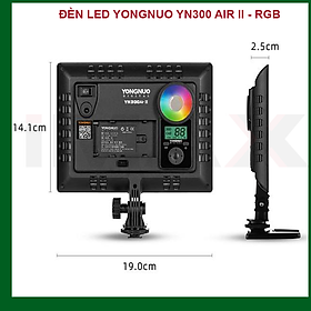 Mua ĐÈN LED YONGNUO YN300 AIR II - RGB - HÀNG CHÍNH HÃNG