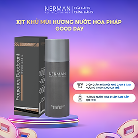 Xịt khử mùi hương nước hoa Pháp Good Day Nerman 100ml - Mùi Good Day