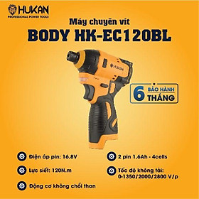 THÂN MÁY CHUYÊN VÍT 120NM  BODY HK-EC120BL HUKAN - HÀNG CHÍNH HÃNG