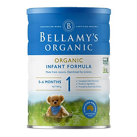 Sữa Bột Bellamy's Organic Số 1 (900g)