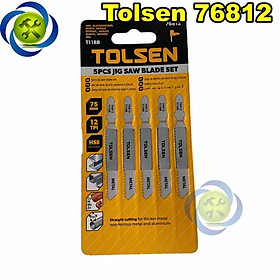 Mua Lưỡi cưa lộng nhựa - sắt Tolsen 76812 75mm  12TPI màu bạc