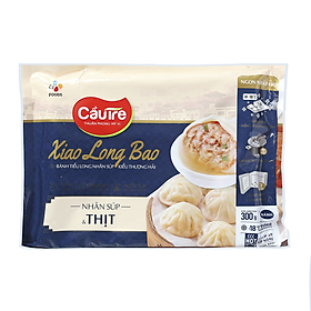 Bánh Tiểu Long Nhân Súp thịt kiểu Thượng Hải CJ Cầu Tre 300G