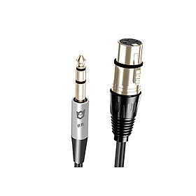 Mua Dây cannon (XLR) cái ra đầu 6 ly (6.5mm) dài 1.5M M-PARD MH123 - HÀNG NHẬP KHẨU