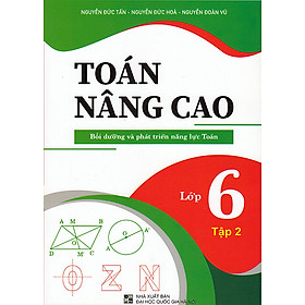 Sách - Toán nâng cao 6 tập 2 (Bồi dưỡng và phát triển năng lực Toán)