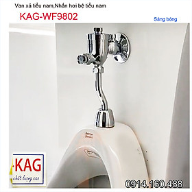 Mua Bộ xả ấn tay KAG-WF9802 thân lớn  xả nhấn hơi bệ tiểu nam xả nước mạnh dễ sử dụng thân tròn thiết kế đẹp