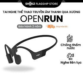 Tai Nghe Bluetooth Thể Thao Truyền Âm Thanh Qua Xương SHOKZ OPEN RUN S803 - Hàng chính hãng