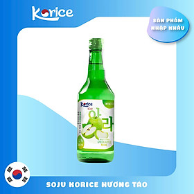 Rượu Soju Korice hương Táo 12% 360ml