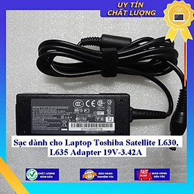 Sạc dùng cho Laptop Toshiba Satellite L630 L635 Adapter 19V-3.42A - Hàng Nhập Khẩu New Seal