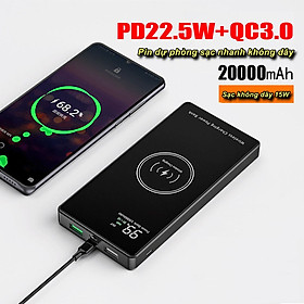 Mua Pin dự phòng sạc nhanh không dây Magic Geek 22.5W - Home and Garden