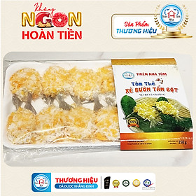 giao 1H tp.HCM Tôm Thẻ Xẻ Bướm Tẩm Bột 10con khay